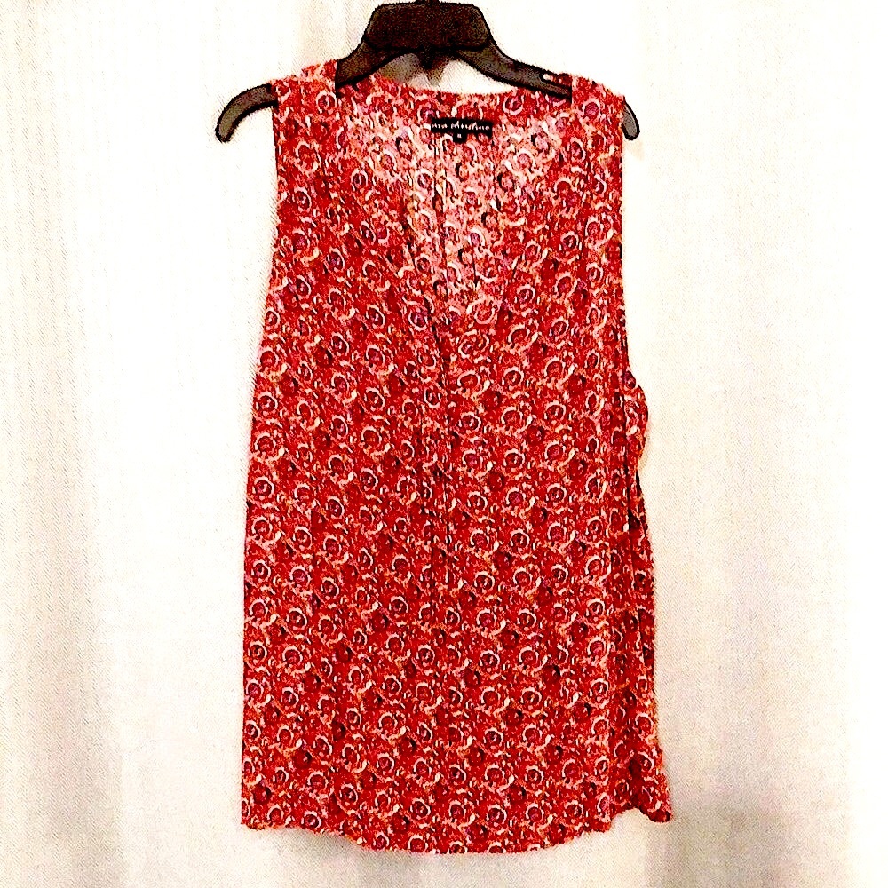 Ava Christine sleeveless blouse.